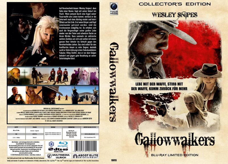 Gallowwalkers - BluRay  - Limitiert auf 50 Stk.