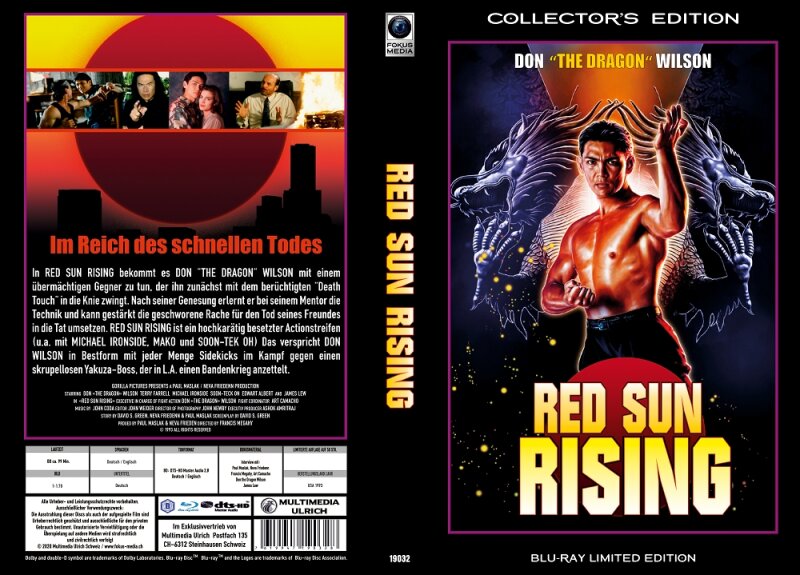 Red Sun Rising - BluRay  - Limitiert auf 50 Stk.