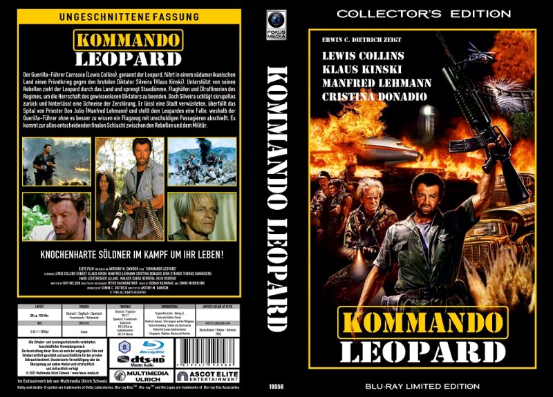 Kommando Leopard - BluRay  - Limitiert auf 50 Stk.