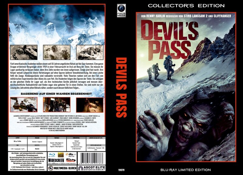 Devils Pass - BluRay  - Limitiert auf 50 Stk.