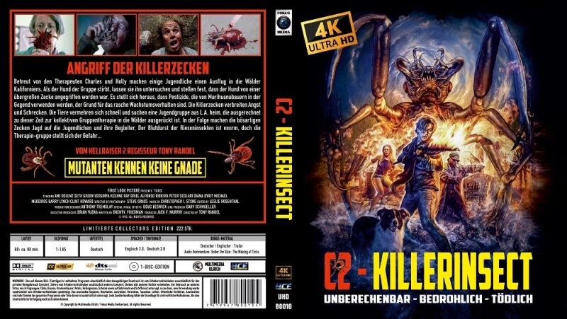 C2- Killerinsekt UHD - Cover A Limitiert auf 333 Stk.